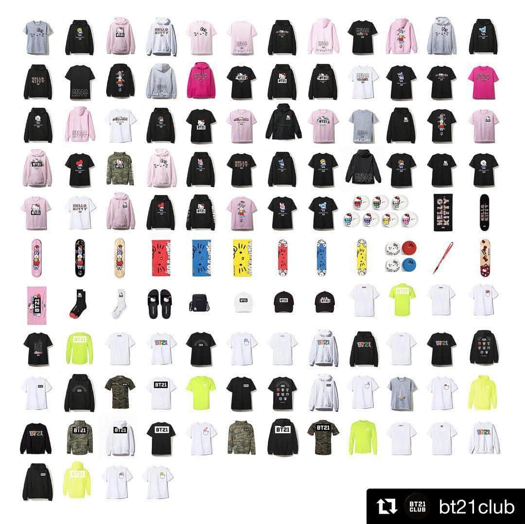 BT21 Stars of tomorrow, UNIVERSTAR!のインスタグラム