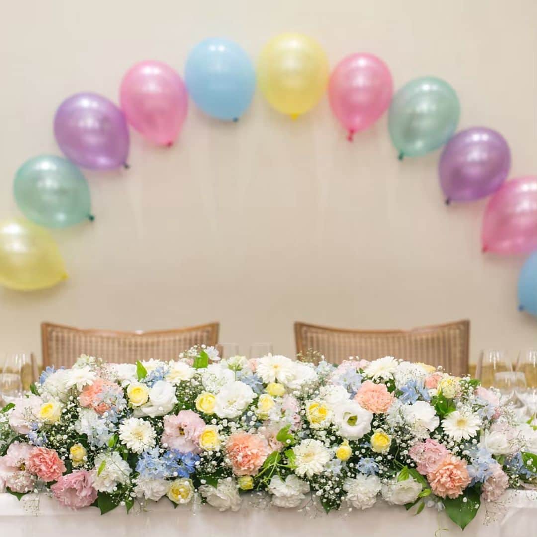 東京タワーの麓の結婚式のグルメインスタ