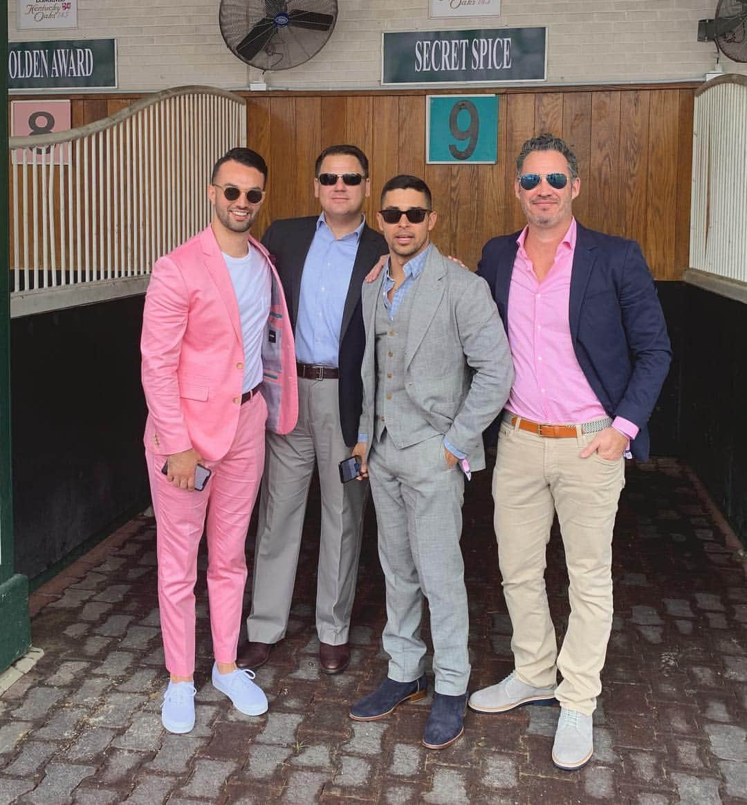 ウィルマー・バルデラマさんのインスタグラム写真 - (ウィルマー・バルデラマInstagram)「Boys trip with the baddest team in the game, Day 1 of the #KentuckyDerby down.. #KentuckyOaks」5月4日 10時23分 - wilmervalderrama