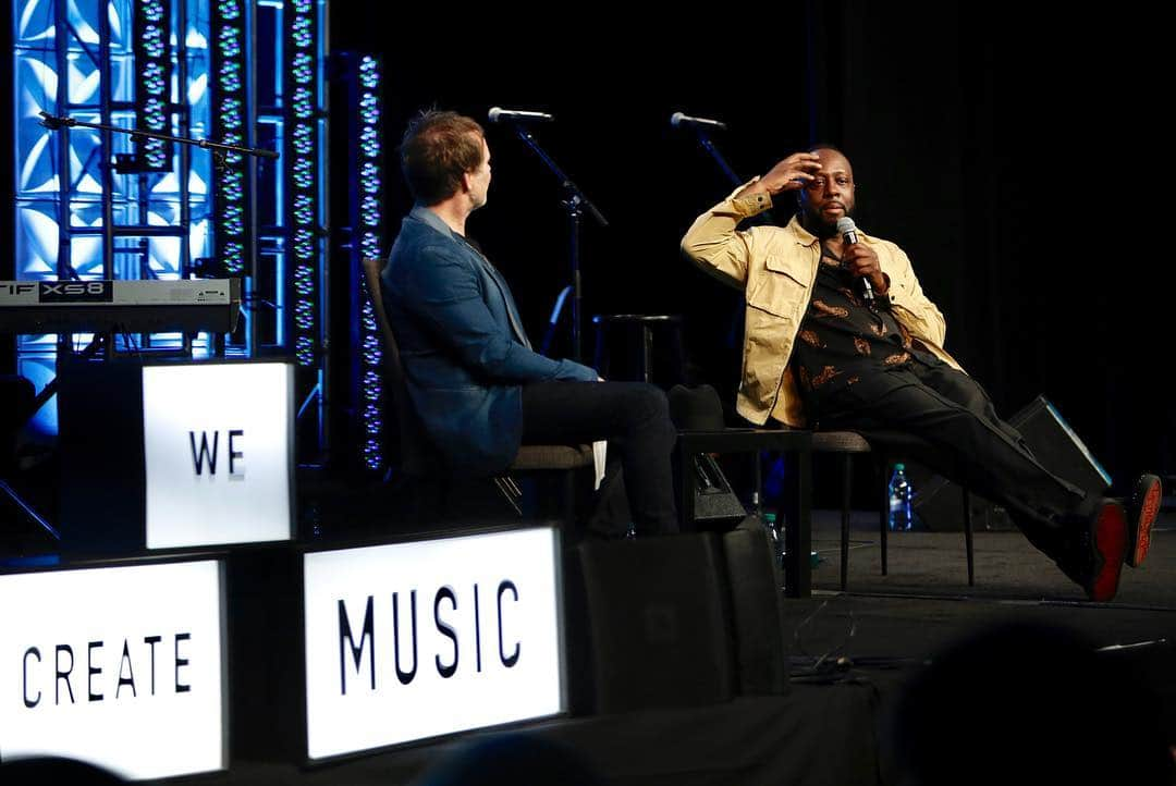 ASCAPさんのインスタグラム写真 - (ASCAPInstagram)「@wyclefjean invited #ASCAPEXPO music creators up on stage to freestyle with him & it was DOPE!」5月4日 10時38分 - ascap