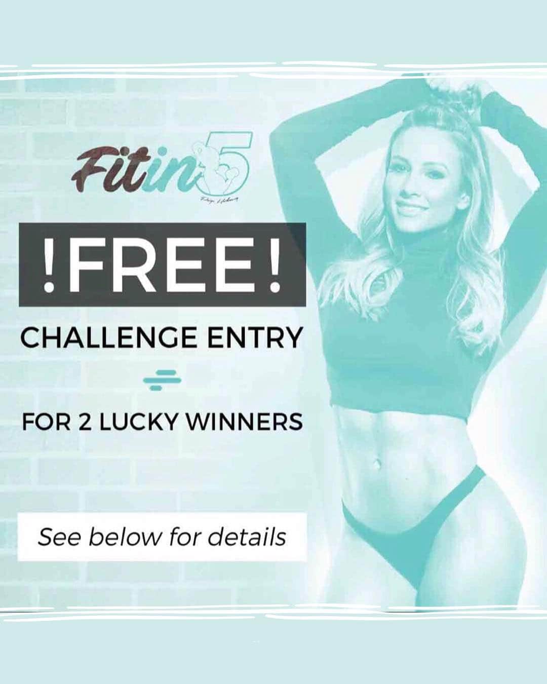 Paige Hathawayさんのインスタグラム写真 - (Paige HathawayInstagram)「💕 - GIVEAWAY TIME! - 💕 A new Fitin5 Challenge starts IN A COUPLE WEEKS!! Before all spots start to fill up, I wanted do a GIVEAWAY for you and a friend a chance to win 2 FREE SPOTS in the next challenge (These spots ARE eligible to win $5,000!) 🤩🤩 - TO ENTER: 1. TAG a friend below  2. FOLLOW @Fitin5challenge 3. DM me your email address to email you if you win  The more you enter the more likely I’ll see your name! Winner(s) will be announce on my story after the weekend! Men and women encouraged! World wide entries welcome! Home and gym workouts available. 🍀 Good Luck  If you would just like to sign up for the challenge please email me right away to save your spot: if you win the giveaway you will be refunded your money!」5月4日 10時51分 - paigehathaway