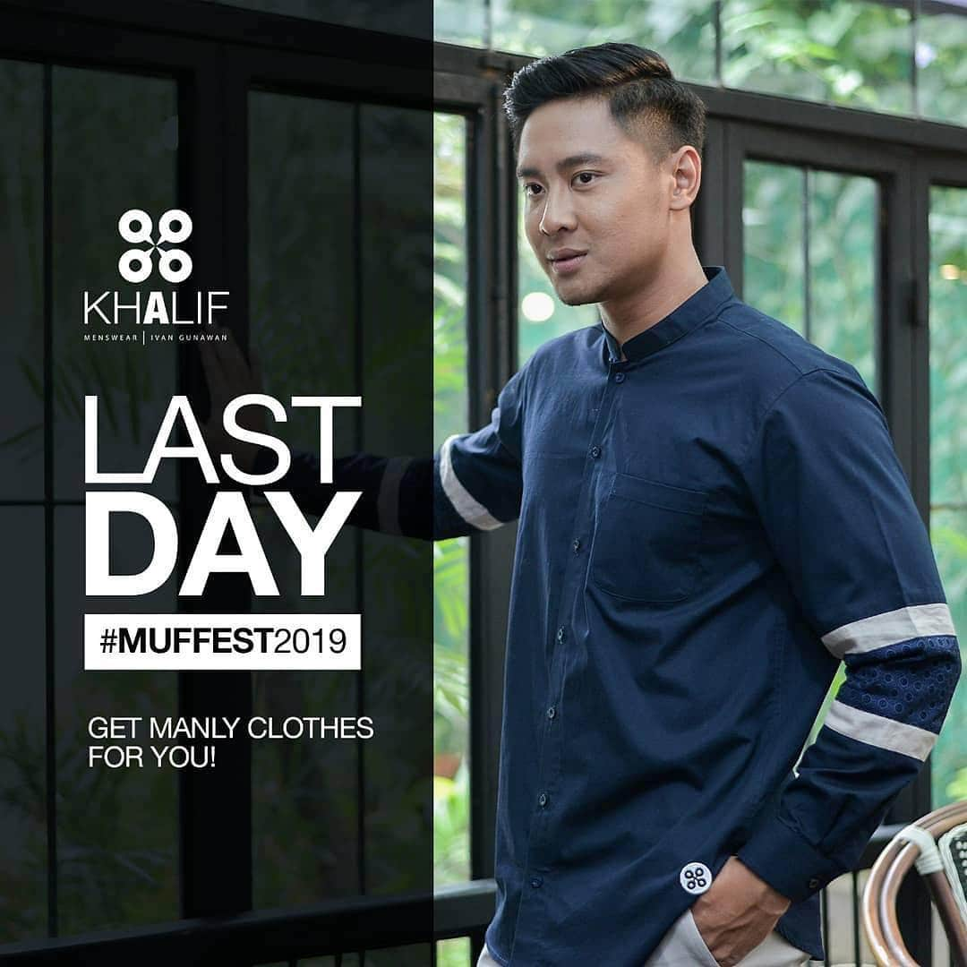 Ivan Gunawanさんのインスタグラム写真 - (Ivan GunawanInstagram)「Ketemu aku yah .... kita belanja bareng guys • @khalif_menswear Last Day, Don’t Miss It Up 👍 . Get outfit for look manly just in @khalif_menswear booth at #MUFFEST2019 to see their great products. — See you at Muslim Fashion Festival, Jakarta Convention Center!  Organized by @indonesianfashionchamber & @dyandrapromosindo  Get outfit muslim and another for your manly style 👍 . #khalif #khalifmenswear #kawankhalif #menswear  #MuslimFashionFestival #MUFFEST #Exhibition #TalkShow #FashionPresentation #Competition #FashionShow #IndonesianFashionChamber #IFC #Dyandra25 #YourTrustedPartner #DyandraPromosindo」5月4日 11時40分 - ivan_gunawan