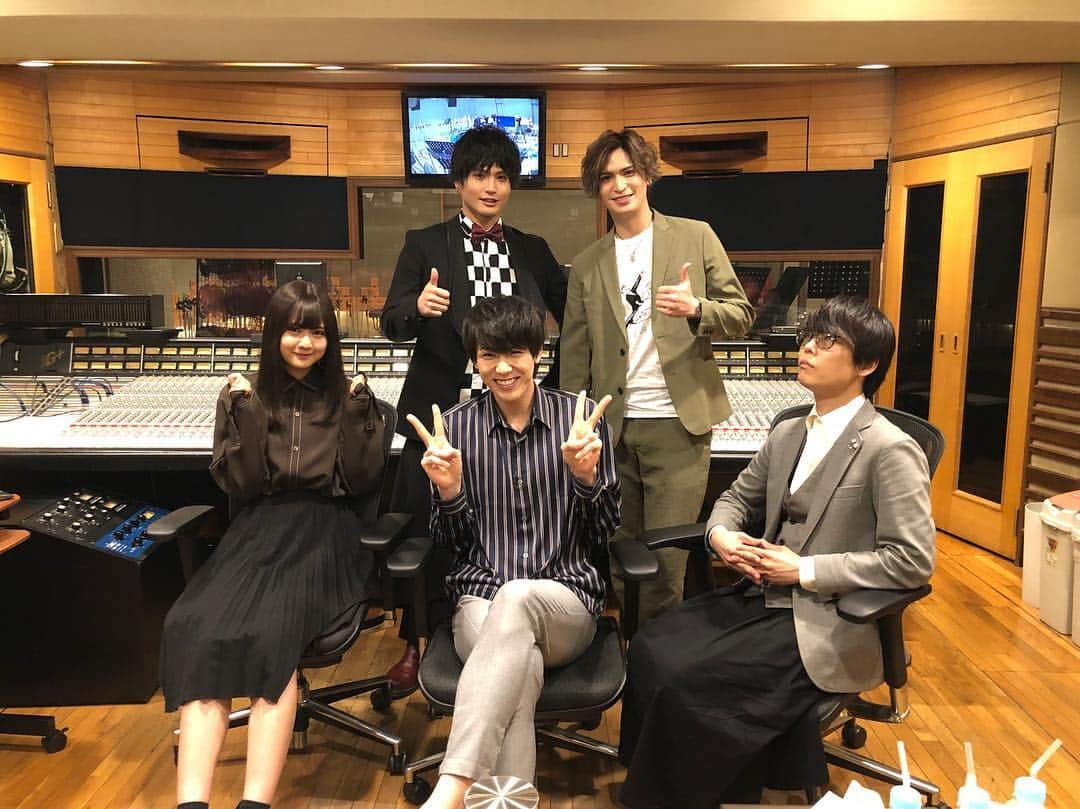 友常勇気さんのインスタグラム写真 - (友常勇気Instagram)「Program recording٩( ᐛ )و ✩*＊・ #逆転裁判組 #収録 #友常勇気  #加藤将 #中村麗乃  #小波津亜廉  #保坂葉 #さて #稽古行ってきます」5月4日 12時55分 - yuki_tomotsune