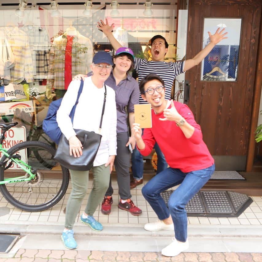 Freeport-ueno/上野さんのインスタグラム写真 - (Freeport-ueno/上野Instagram)「Thanks for coming!!!!!!! Crescent Down Worksのオーナー一家が遊びに来てくれましたー！  #Crescentdownworks#クレセントダウンワークス #Freeportueno#tokyo#上野セレクトショップ」5月4日 13時50分 - freeportueno