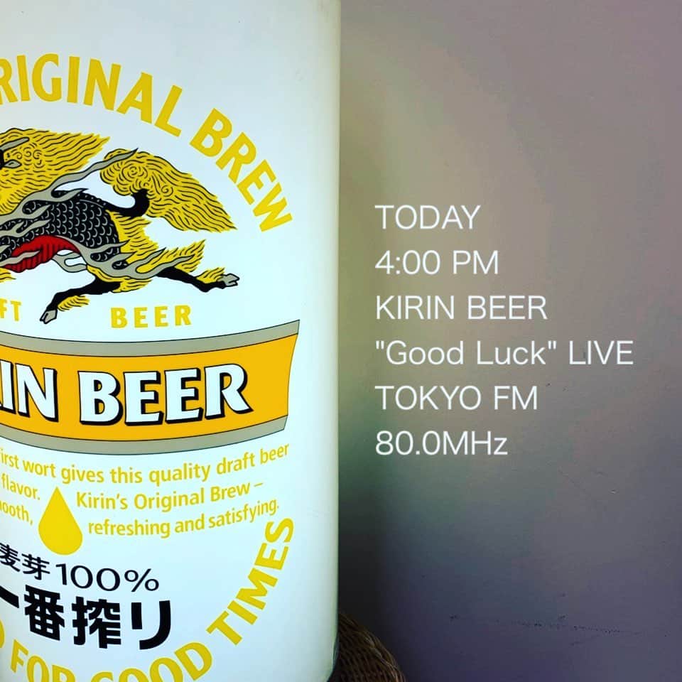 パスピエさんのインスタグラム写真 - (パスピエInstagram)「TOKYO FM KIRIN BEER "Good Luck" LIVE 本日16時よりオンエア 是非ご視聴ください。」5月4日 13時42分 - passepied.info