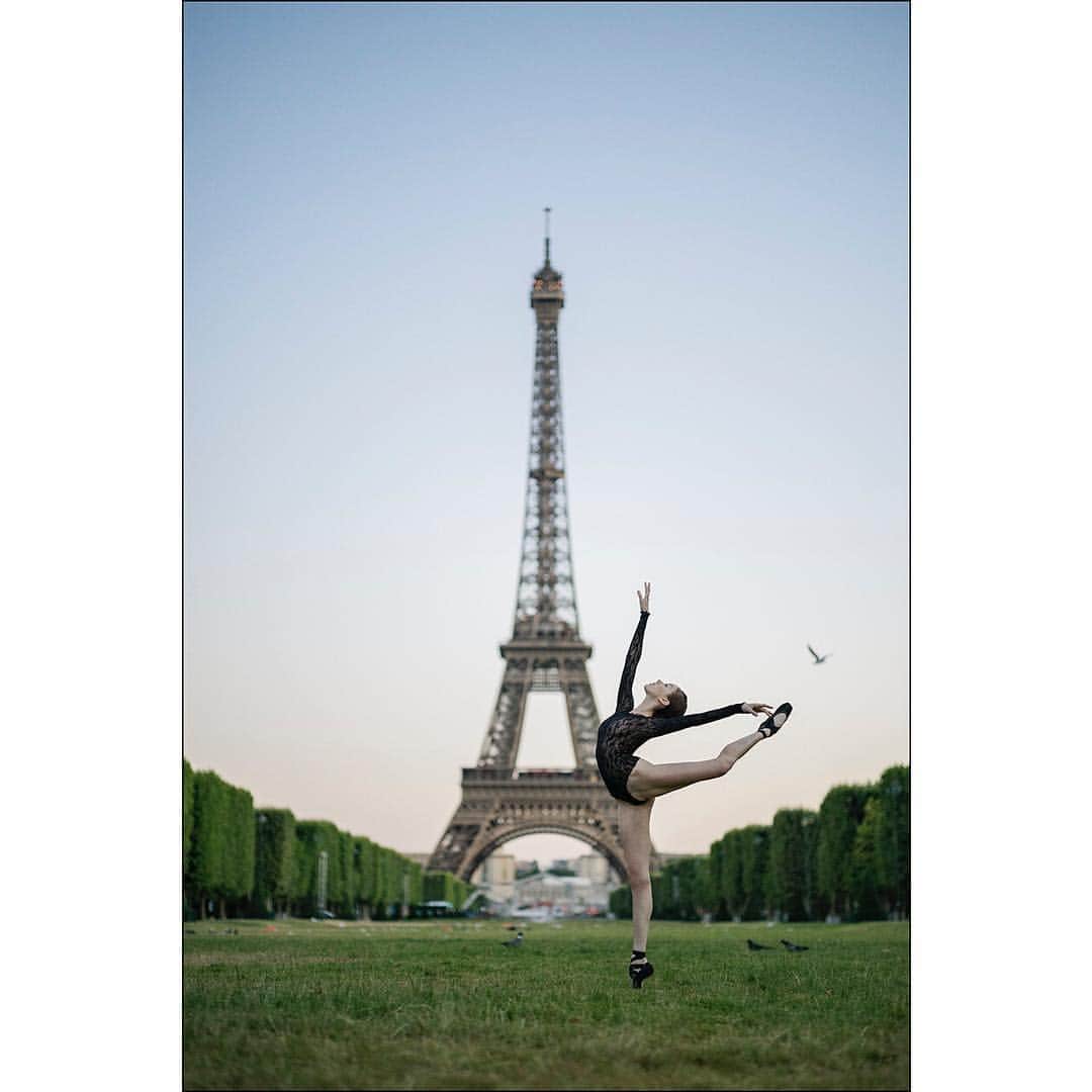 ballerina projectさんのインスタグラム写真 - (ballerina projectInstagram)「Katie Boren in Paris. #ballerina - @katieboren1 #champdemars #eiffeltower #paris #ballerinaproject #ballerinaproject_ #ballet #dance #katieboren #lingerie #sunrise  With the upcoming conclusion of the Ballerina Project limited edition prints will be only available for purchase until the beginning of June 2019. Link is in our Instagram profile to purchase one today.  The Ballerina Project book is now available for pre-order. Go to @ballerinaprojectbook for pre-order link and info. #ballerinaprojectbook」5月4日 23時51分 - ballerinaproject_
