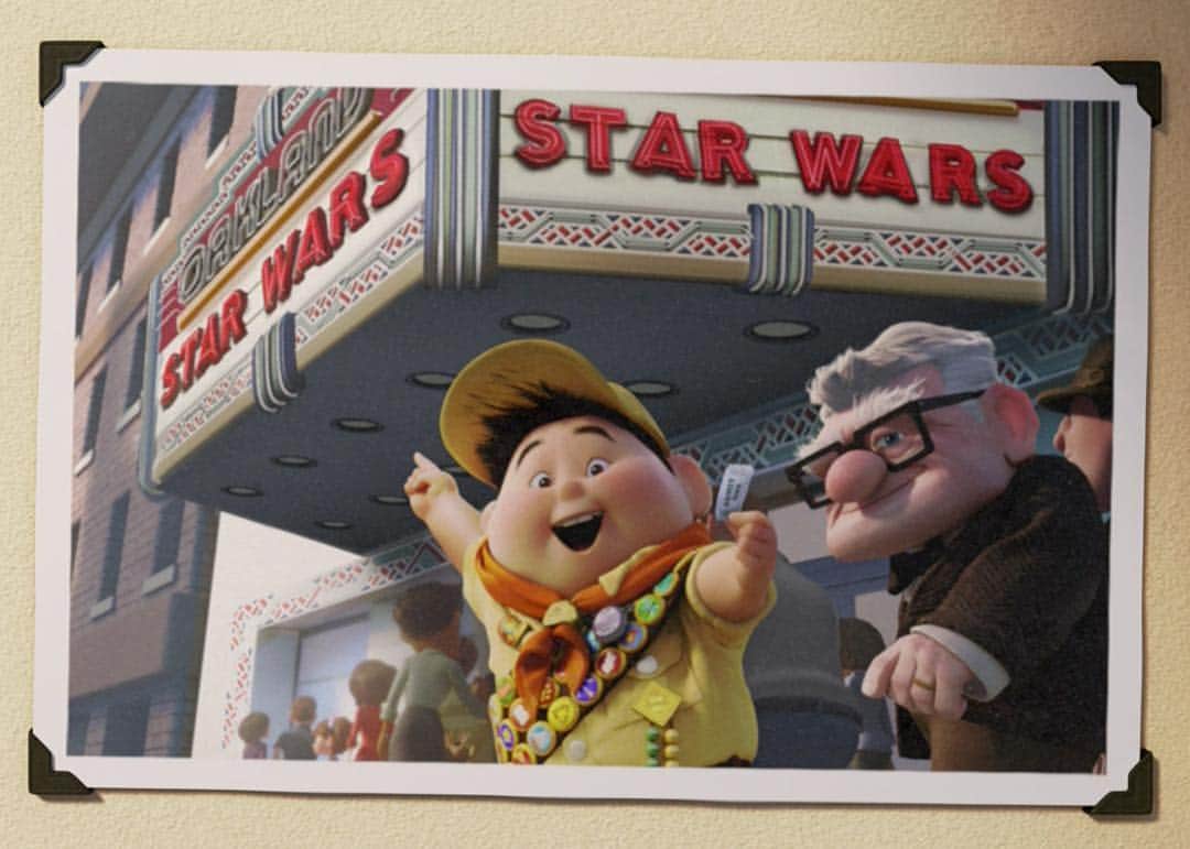 Disney Pixarさんのインスタグラム写真 - (Disney PixarInstagram)「#MayThe4thBeWithYou, Padawan learners and Wilderness Explorers alike!」5月5日 0時19分 - pixar