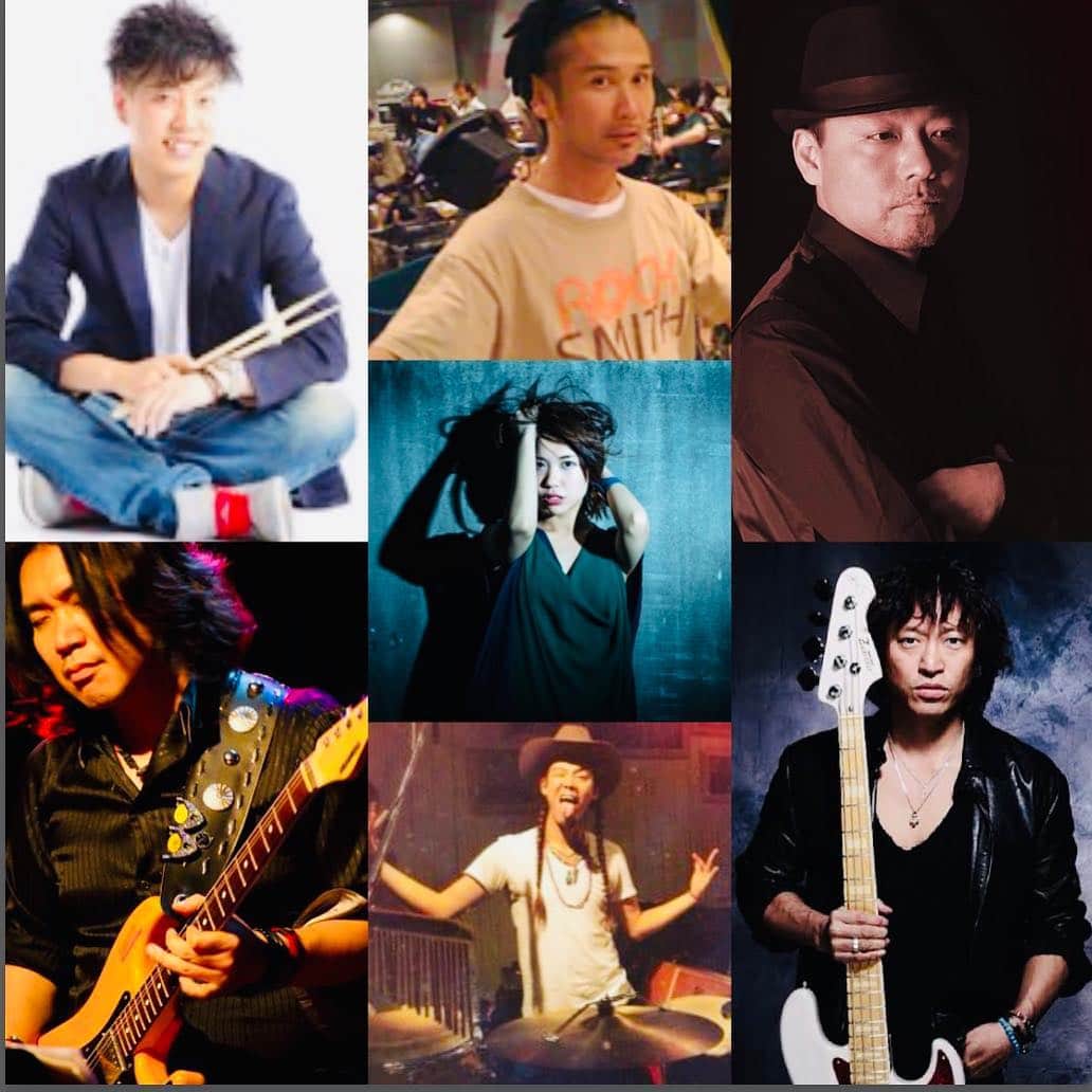 日野賢二のインスタグラム：「5/4(土)tonight ! @Alfie六本木(Roppongi) 中島有美(vo)  Yumi Nakajima Penny-K(key)  Nobu-K(key)  マサ小浜(gt) Masa Kohama 荒川結(per) Yui Arakawa」