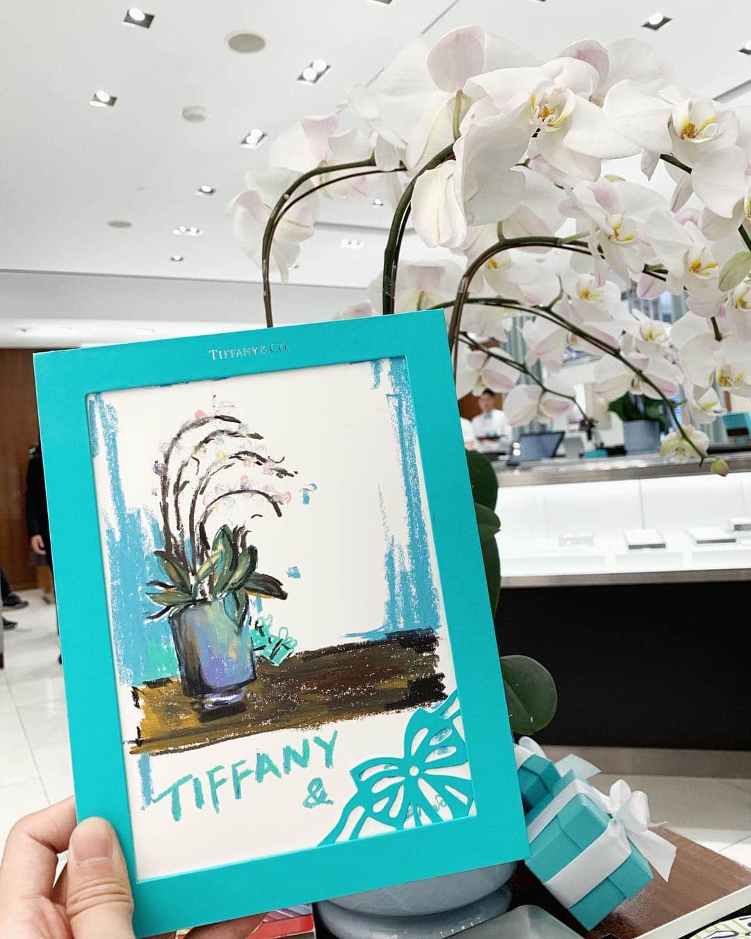 JiweiJWさんのインスタグラム写真 - (JiweiJWInstagram)「One day with Tiffany ～ #tiffany #jewlery #event #illustration」5月4日 16時57分 - jiweijw