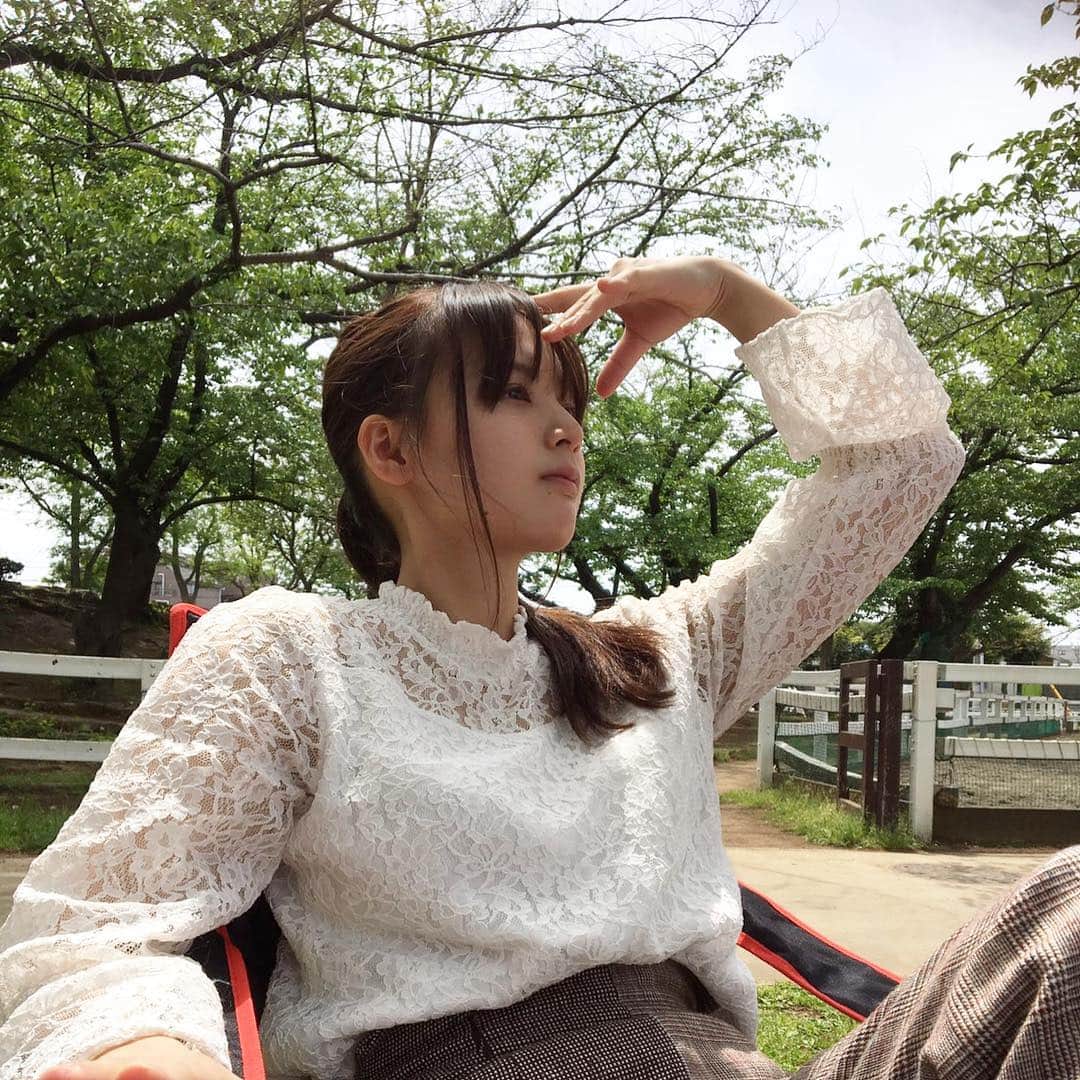 立野沙紀さんのインスタグラム写真 - (立野沙紀Instagram)「家族といるときは基本ふざけてます。 #instaphoto #instagood #offday #family #day #park #enjoy #happy」5月4日 17時46分 - saki_tateno