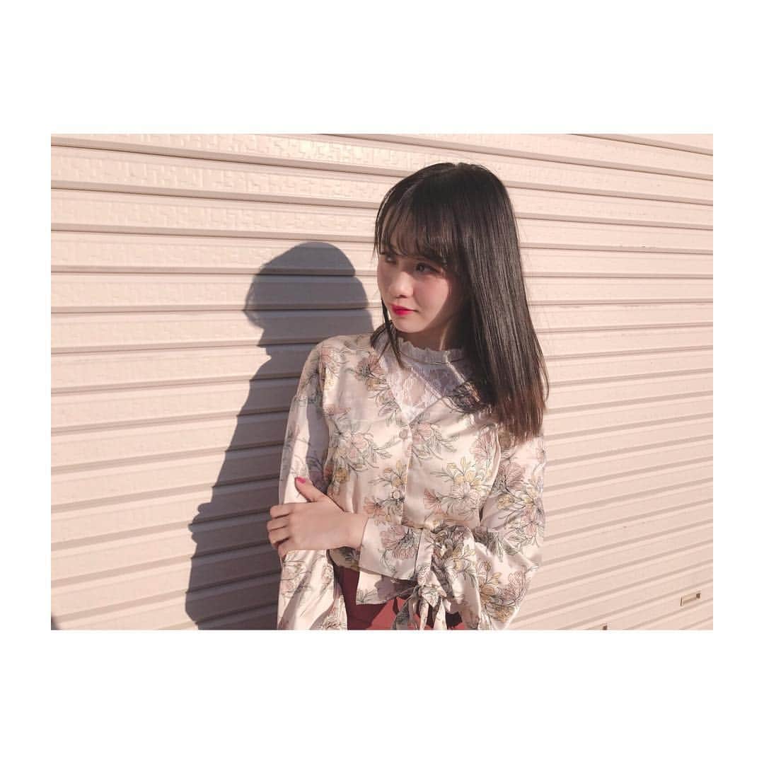 横山結衣さんのインスタグラム写真 - (横山結衣Instagram)「ブラウスおにかわなのです✩°｡⋆ 🙌🏻♥︎☺︎✌︎︎‪」5月4日 18時14分 - yoko_yui_team8