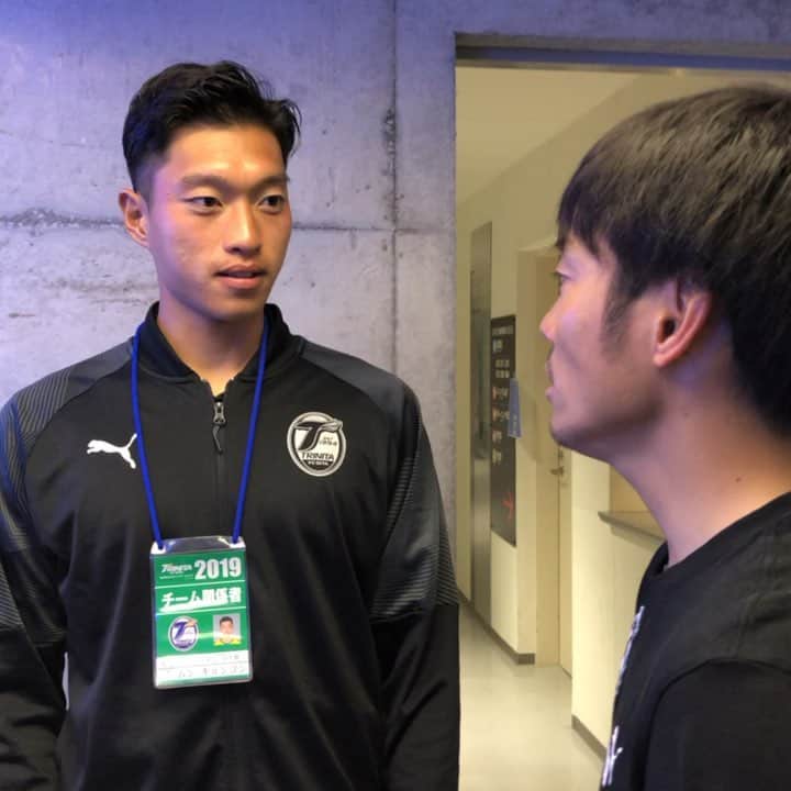 伊佐耕平のインスタグラム：「勝ちました〜!」