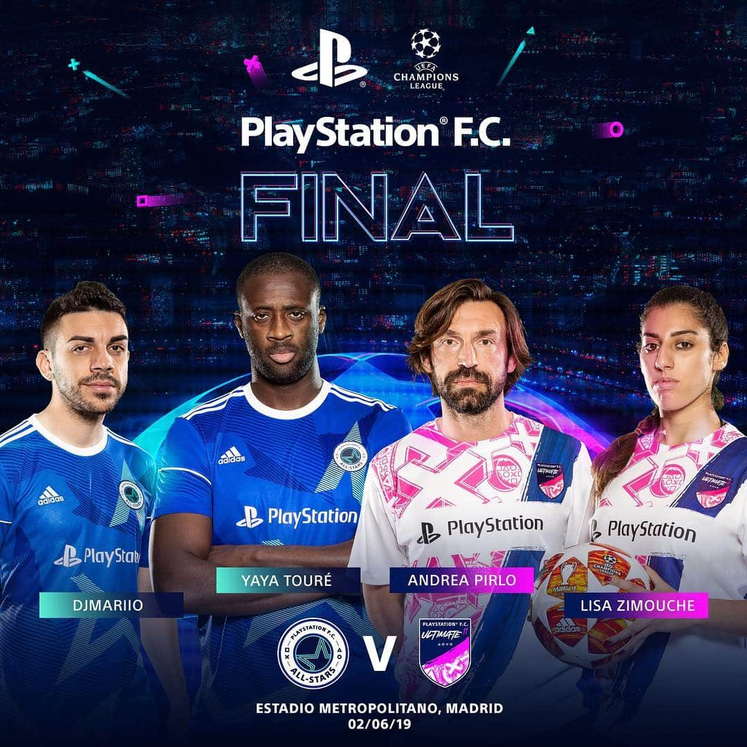 アンドレア・ピルロさんのインスタグラム写真 - (アンドレア・ピルロInstagram)「I've signed up to this year's #PlayStationFCFinal taking place on 2nd June during the #UCLFinal weekend. Join me and my captain @lisafreestyle on team #PSFCUltimate11 by entering the @playstation competiton. #ad」5月4日 18時32分 - andreapirlo21