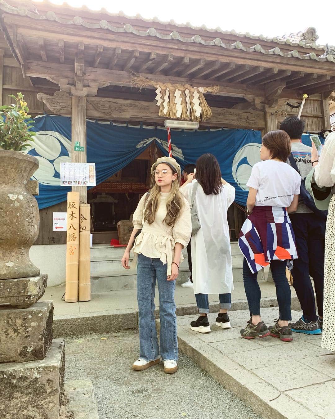 fumikaさんのインスタグラム写真 - (fumikaInstagram)「#福岡 #坂本八幡宮 #令和 #大伴旅人 #万葉集 #梅花の宴」5月4日 19時20分 - fumikasingasong