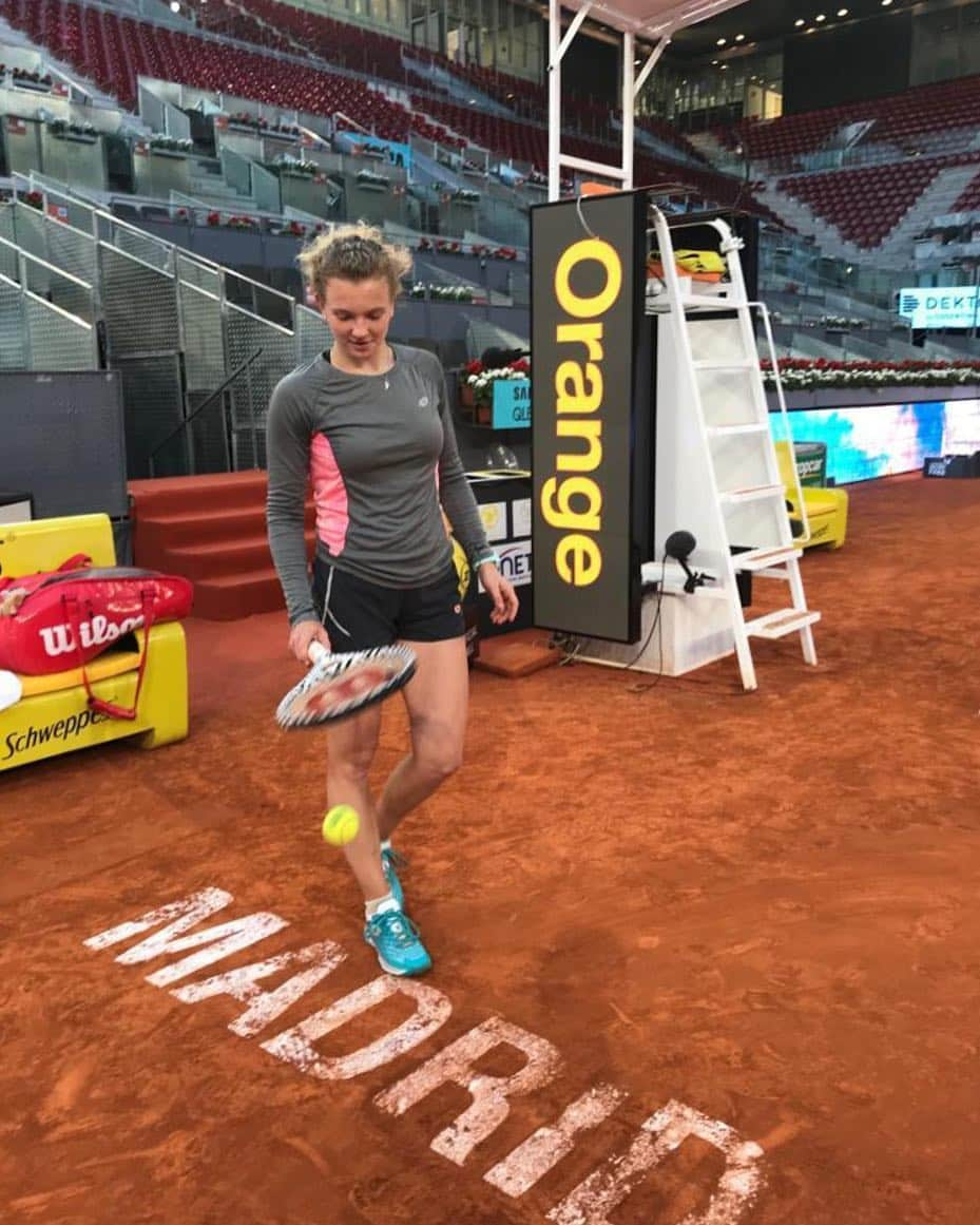 カテリナ・シニアコバさんのインスタグラム写真 - (カテリナ・シニアコバInstagram)「🇪🇸#mutuamadridopen」5月4日 19時24分 - siniakovakaterina