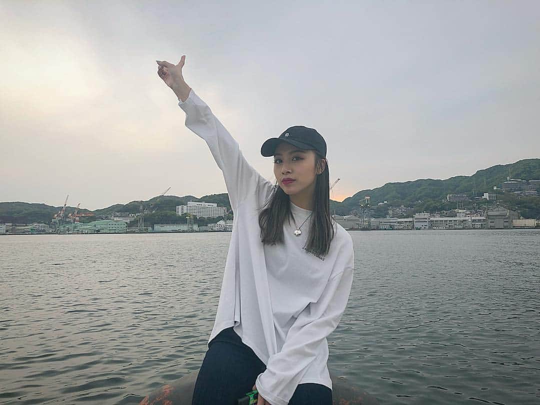 honoka のインスタグラム：「DEJIMA博 今年も出れて幸せでした🥰 ありがとうございました！ 長崎ほんまに大好き❤️ もっと長崎来れるように頑張ろー✨  景色も最高でした😊  #長崎 #DEJIMA博 #今回ちゃんぽん食べれへんかった #食べたかったー！ #ちゃんぽんってほんまに美味しいよな #餃子と同じくらいすきやわ #心残り #ちゃんぽん愛」