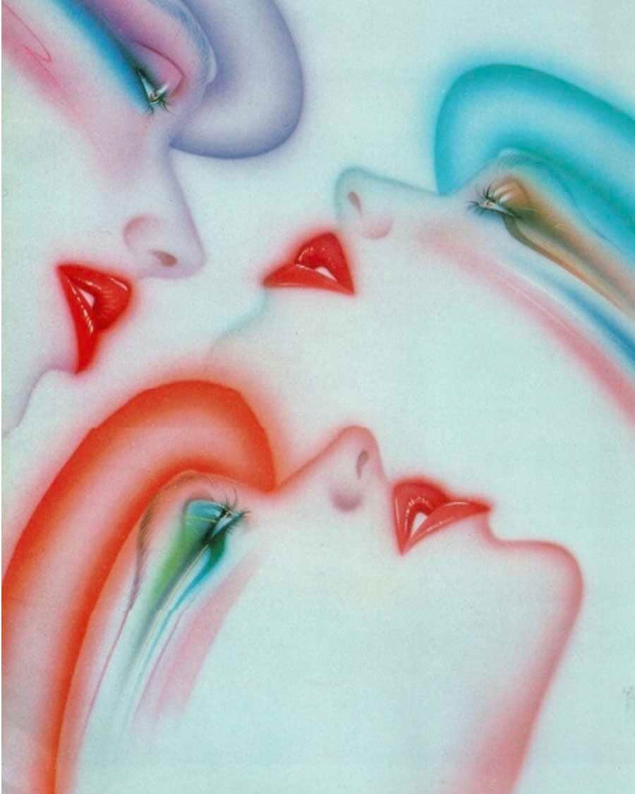 パット・マグラスさんのインスタグラム写真 - (パット・マグラスInstagram)「80s LADIES ⚡⚡⚡ A TRIFECTA of TANTALISING THROWBACK #BlitzTrance Lipstick #inspiration from #KenkichiSato, published in the Japan Creators’ Association (JCA) Annual 3, 1980 ⚡⚡⚡」5月4日 21時01分 - patmcgrathreal