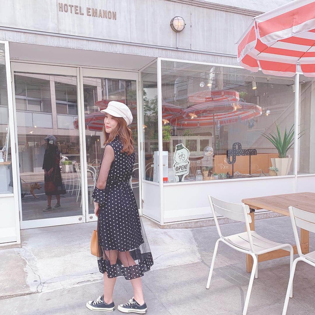 磯田 ひかる(Hikaru Isoda) のインスタグラム：「GW🌷 やっと暖かくなってきて、ワンピース一枚で着れるから嬉しい🥺💕」