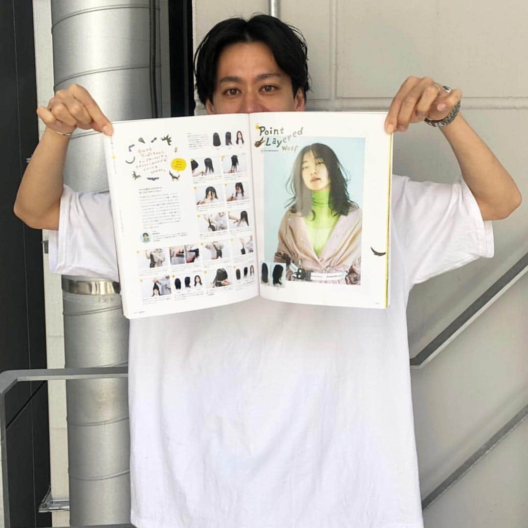 若林紀元さんのインスタグラム写真 - (若林紀元Instagram)「そういえばPREPPY6月号に ウルフカット特集で掲載いただいてます。 注目のウルフ カットプロセスと共にご覧ください!! @preppymagazine_official . #filmshair  #ウルフカット #PREPPY」5月4日 22時10分 - norimoto_wakabayashi