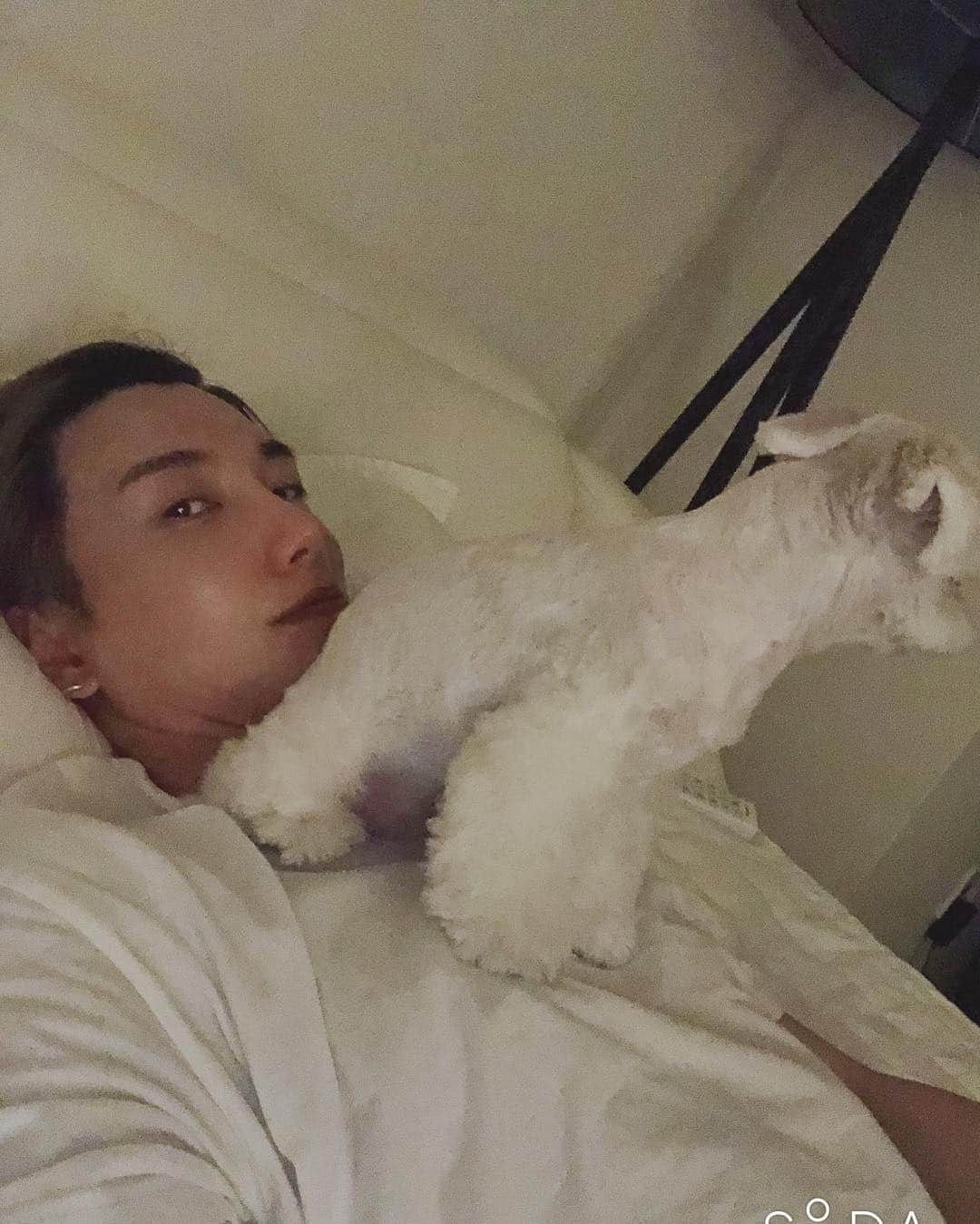 イトゥク さんのインスタグラム写真 - (イトゥク Instagram)「#쿵이야🐶❤️#좀비켜줄래..#이게바로찌부」5月4日 22時50分 - xxteukxx