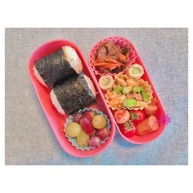 早乙女わかばさんのインスタグラム写真 - (早乙女わかばInstagram)「.﻿ 🔰マークのお弁当🍱﻿ ﻿ コツコツとやっておりますー🍳💦﻿ ﻿ 前日にメニュー考えて…イメージして…﻿ 時間内に作って…盛り付けて…﻿ ﻿ もーぅ大変！！！！﻿ 世のお母さん方！！尊敬です！！﻿ ﻿ まだ手際が良くないので毎度、大戦争です😭﻿ ﻿ 味付けもまだまだ納得がいかないので日々精進です🤦🏻‍♀️💦﻿ どうしても味が濃くなるんですよね…😣﻿ ﻿ でも‼️﻿ 〝継続は力なり〟﻿ と以前コメントで頂きましたので、コツコツ続けていきたいと思います✊🏻✨﻿ ﻿﻿ 令和！30歳！は料理できる女子を目指したいと思います😂﻿﻿ ﻿﻿ ブログにメニュー載せてます🍳﻿﻿ アドバイスどしどしお待ちしてます🙇🏻‍♀️﻿﻿ ﻿ 写真も統一感出して撮れるようになりたいなぁ🤔﻿ ﻿﻿ #お弁当﻿﻿ #初心者﻿﻿ #🔰マーク﻿﻿ #料理できる女子になりたい #わかばマークcooking」5月4日 22時43分 - s_wakaba.94