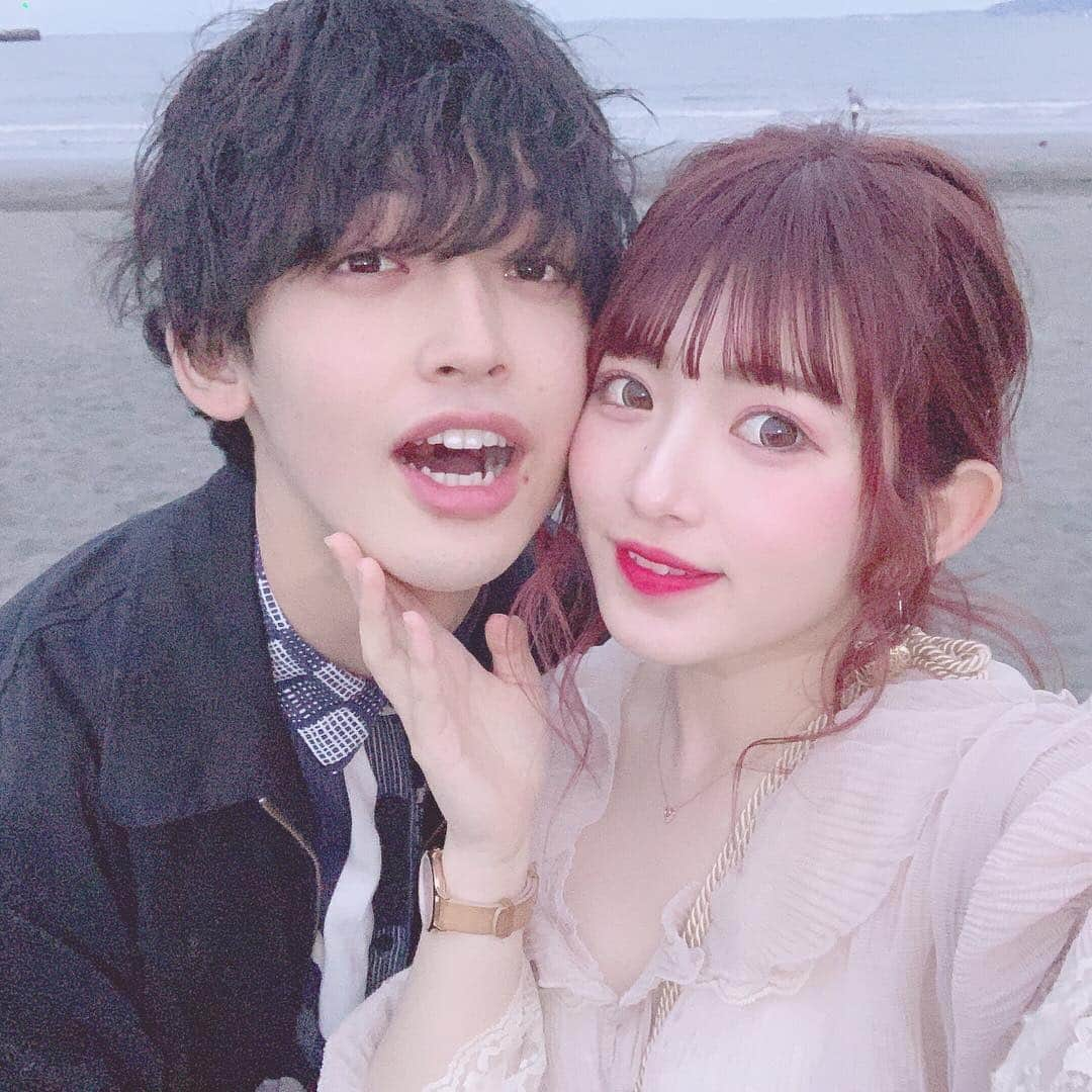 青木菜花さんのインスタグラム写真 - (青木菜花Instagram)「.﻿ .﻿ 1年3ヶ月記念日🌟﻿ ﻿ 最近はずっと喧嘩もしてないし仲良し😽﻿ 変わらず大好きです ☺︎﻿ .﻿ . #なのかじ #記念日」5月4日 23時24分 - nanoka_0711