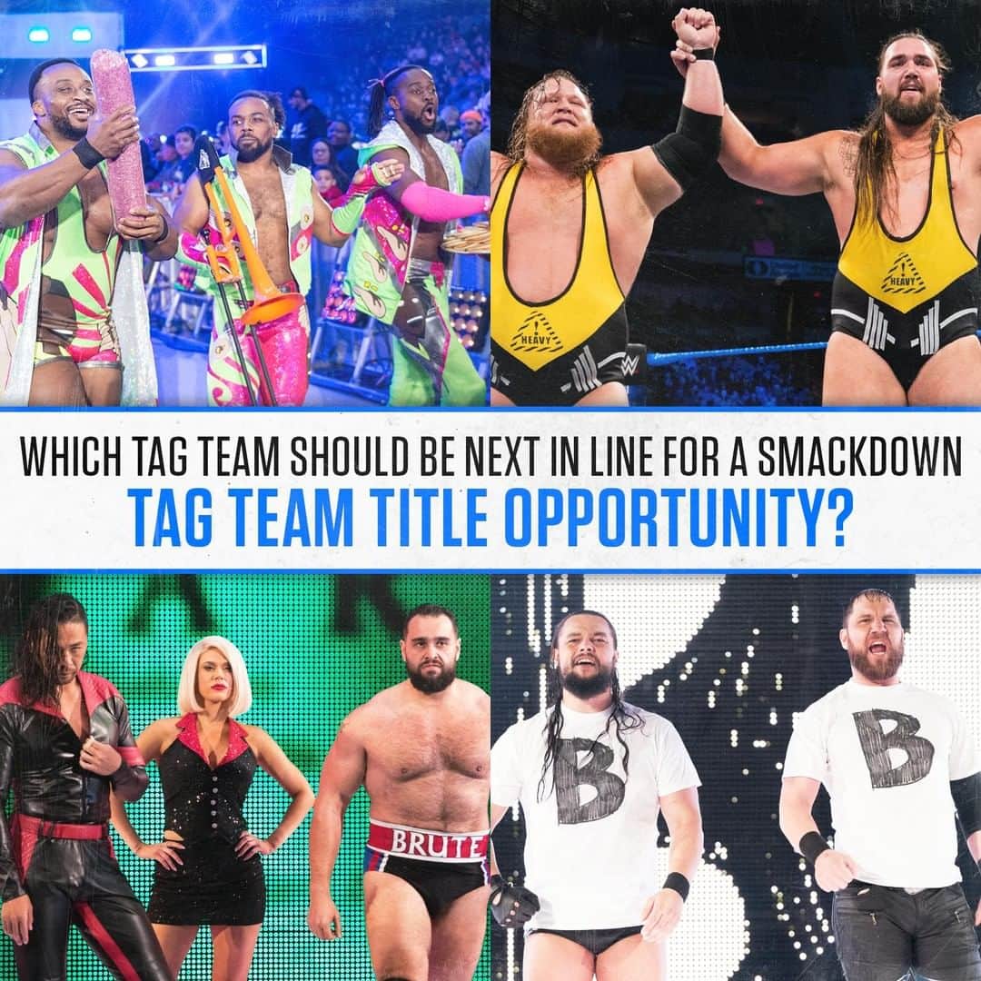 WWEさんのインスタグラム写真 - (WWEInstagram)「Which team should be your next #SDLive #TagTeamChampions?」5月5日 4時00分 - wwe
