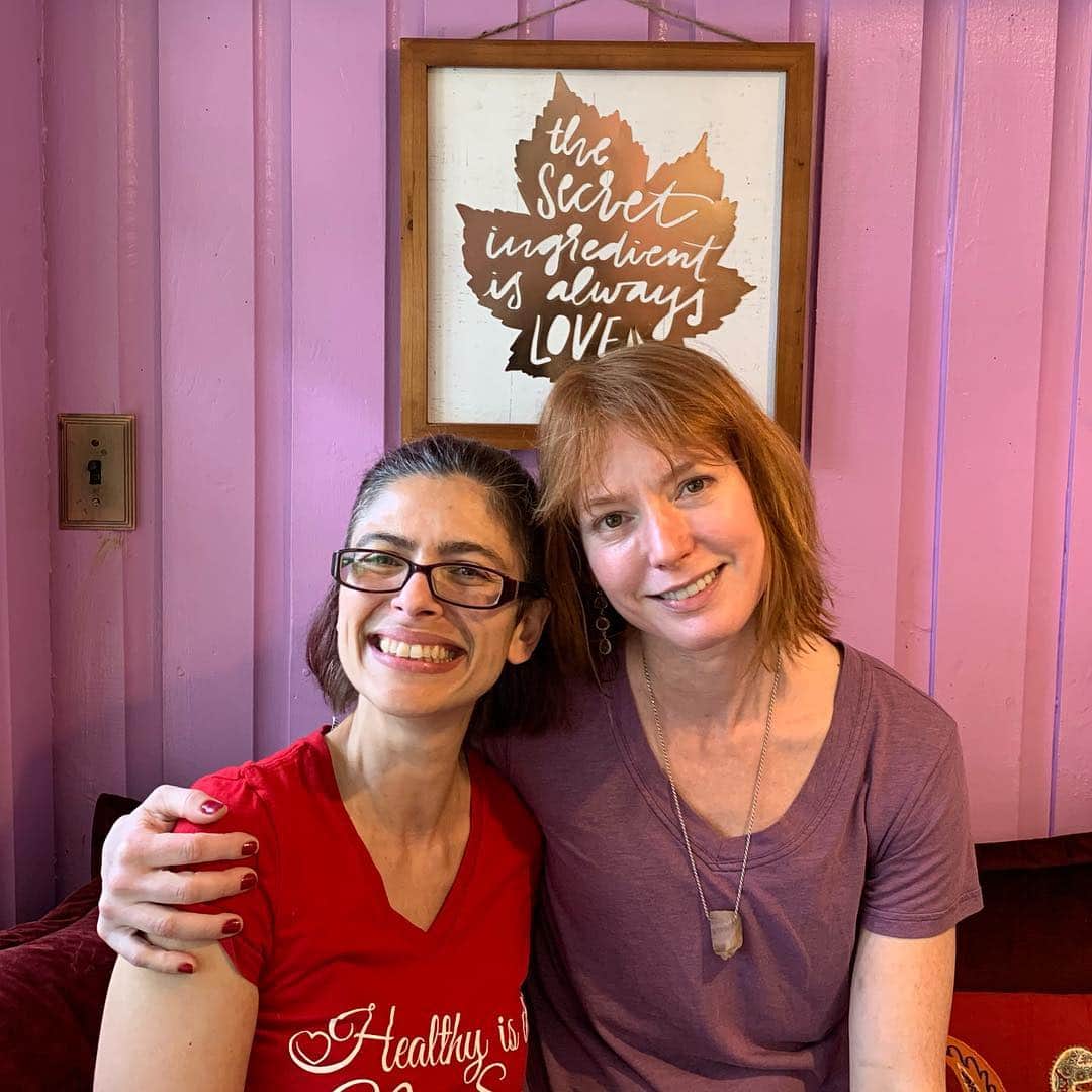 アリシア・ウィットさんのインスタグラム写真 - (アリシア・ウィットInstagram)「what a delicious and nourishing start to our day in #albany - thank you sharon and @healthy_on_lark for all the vegan deliciousness!! so excited to play @wamcradio #WAMC #thelinda tonight. there are still tickets available at the door, friends!! i hope you’ll come on out for my first ever visit to your city. we go on at 8- VIP Meet & Greet at 6:30. see you there! 💜 #healthyonlark #vegan #veganreuben」5月5日 4時15分 - aliciawitty