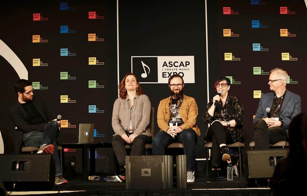 ASCAPさんのインスタグラム写真 - (ASCAPInstagram)「Writing Songs for Video Games 🕹 #ASCAPEXPO」5月5日 4時13分 - ascap