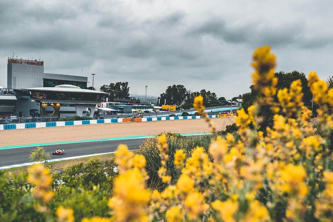レプソル・ホンダのインスタグラム：「🌼🌻 Flower Power 🌻🌼 ⠀⠀⠀⠀⠀⠀⠀⠀⠀ #SpanishGP #25RepsolHonda #Repsol #MotoGP #Honda #Racing #RepsolHonda #HRC #RC213V #MM93 #JL99 #MarcMarquez #JorgeLorenzo #ThePowerOfDreams #Motorcycle #Spain #Flower #Yellow #FlowerPower」