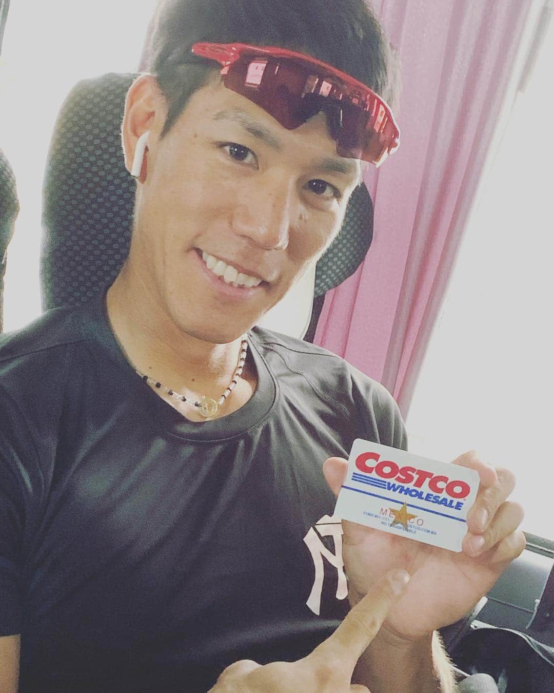 のインスタグラム：「昨日試合が中止だった為、 ホテルの近くのCOSTCOに🏃‍♂️ 日本でも作ったことないのにカードを作ってみました^_^ そしたらMexicoと入ってた💡 日本はJAPANなのかな🤔 . Como no había juego ayer, fuimos a pasear a Costco. Hice mi tarjeta de membresía!  #Mexico#costco」