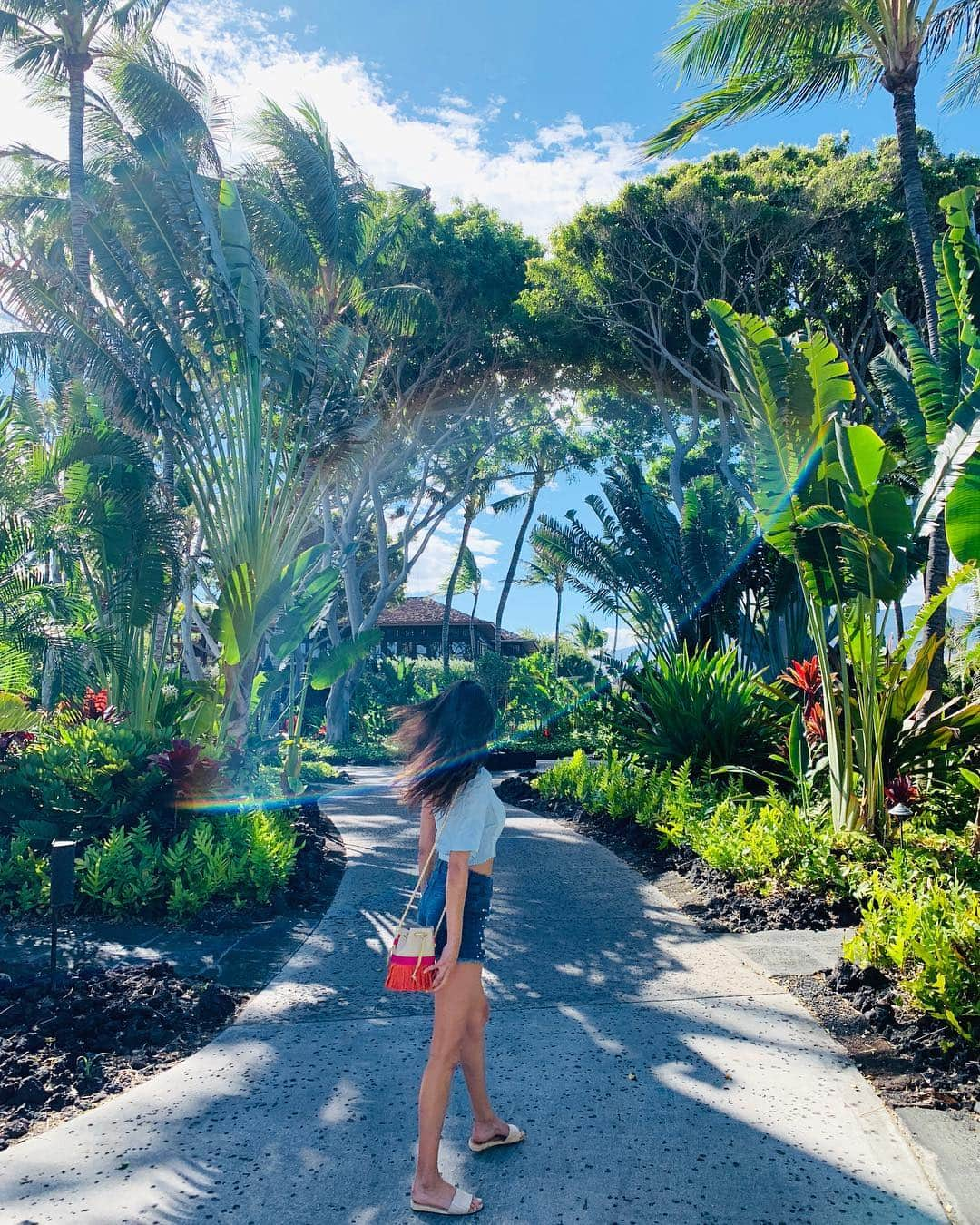 エミ・レナータさんのインスタグラム写真 - (エミ・レナータInstagram)「This was my first time in Big Island and I’m so impressed with its beauty! 😍 The contrast of the green,  blue and the volcanic rocks simply stunned me!  #bigisland #love #hawaii #vacation #jandmdavidson #carnivalxcarnival #carnival」5月5日 8時11分 - emi_renata