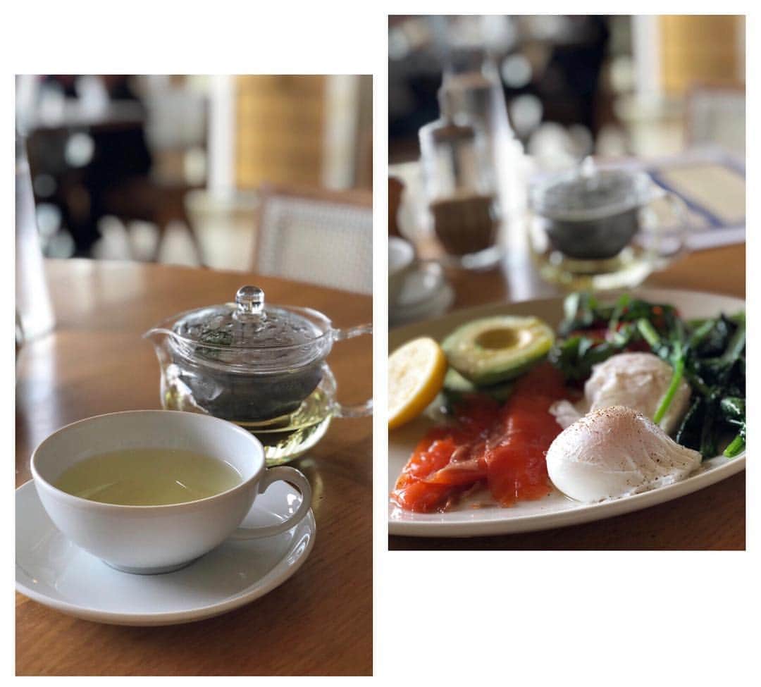 堤信子さんのインスタグラム写真 - (堤信子Instagram)「ビルズで朝食。フレッシュミントティーが美味。#bills原宿 #朝食 #堤信子」5月5日 10時33分 - nobnob1111