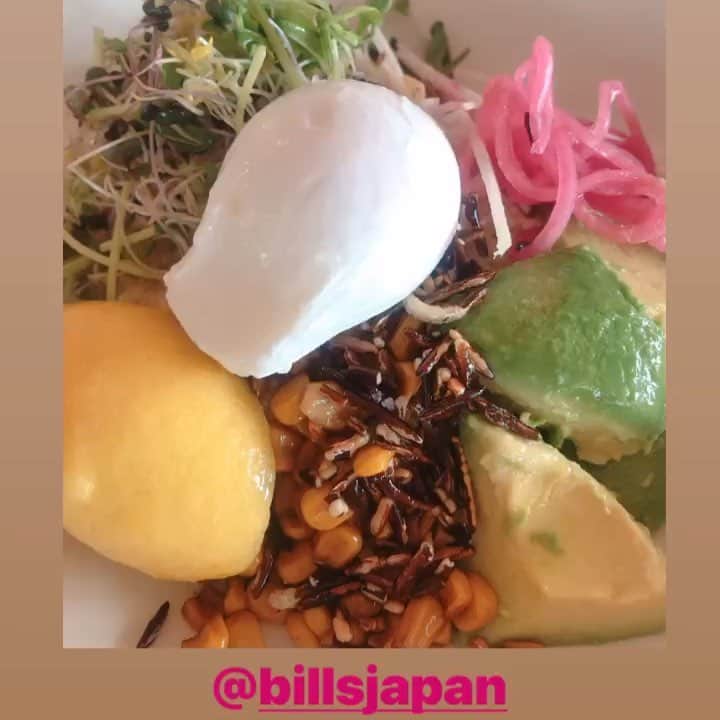 のインスタグラム：「#世界一の朝食 #美味しい朝食 と言えば… #bills の #朝食 。 幸せな朝になる。 @billsjapan #ginza #銀座」