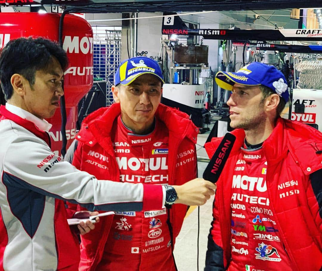 柳田真孝さんのインスタグラム写真 - (柳田真孝Instagram)「. NISMOアンバサダーでレース後のドライバーインタビュー🎤 . #nissan #nismo #gtr」5月5日 11時44分 - masatakayanagida