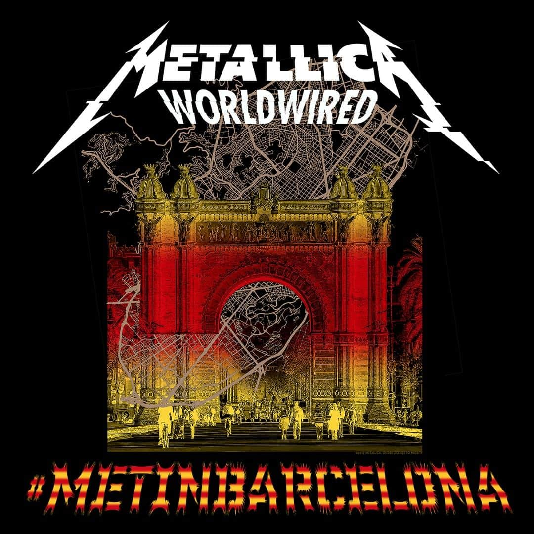 メタリカさんのインスタグラム写真 - (メタリカInstagram)「Barcelona! Coming down to the show tonight at Estadi Olímpic Lluís Companys? Use the hashtag #MetInBarcelona and your posts may be featured on Metallica.com!」5月5日 14時00分 - metallica