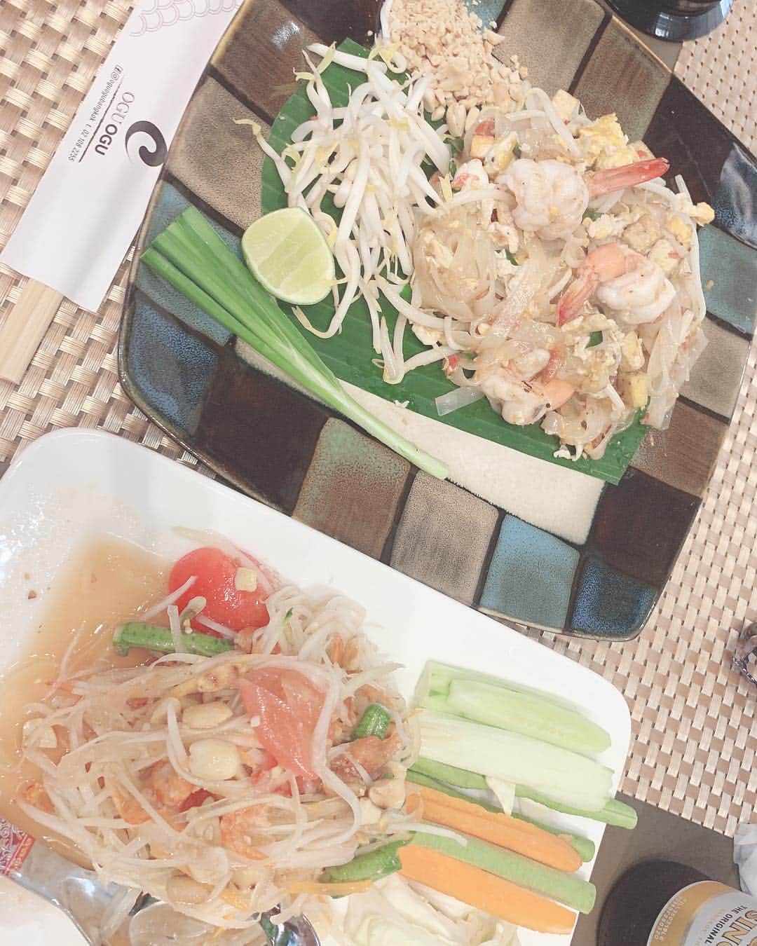 青木美沙子さんのインスタグラム写真 - (青木美沙子Instagram)「タイ料理大好き💕 タイに行くと必ず食べる❣️ パッタイ、ソムタム、ガパオ、グリーンカレー大好き❤ #タイ旅 #タイ料理🇹🇭 #大好物」5月5日 19時49分 - misakoaoki