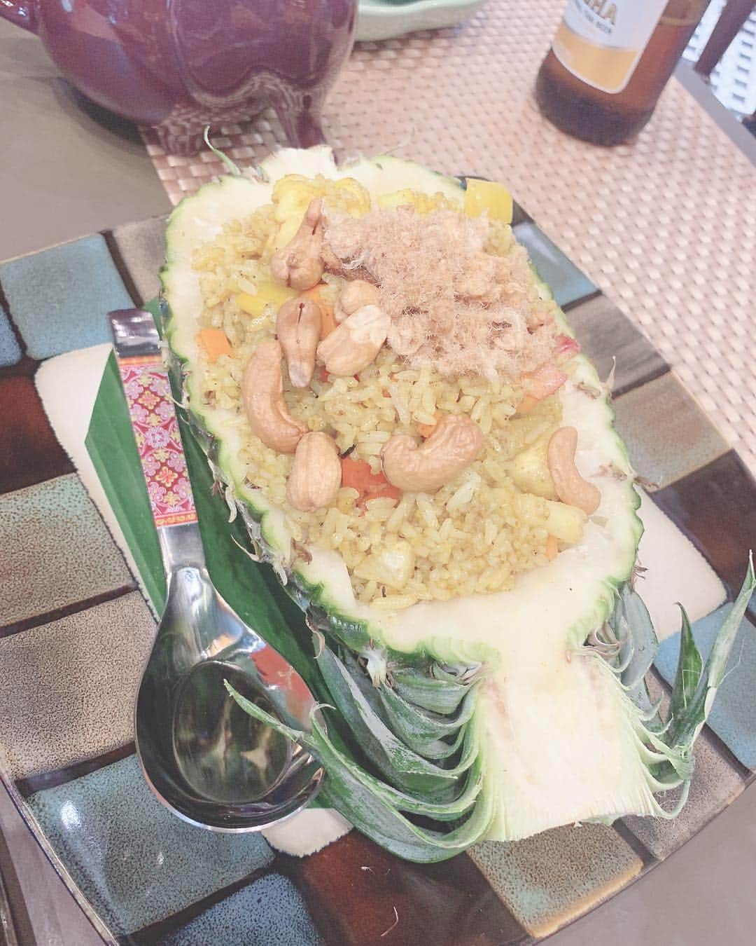 青木美沙子さんのインスタグラム写真 - (青木美沙子Instagram)「タイ料理大好き💕 タイに行くと必ず食べる❣️ パッタイ、ソムタム、ガパオ、グリーンカレー大好き❤ #タイ旅 #タイ料理🇹🇭 #大好物」5月5日 19時49分 - misakoaoki