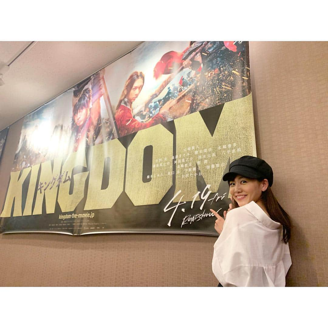 澤口実歩さんのインスタグラム写真 - (澤口実歩Instagram)「キングダム☺︎ まばたきを忘れてしまうほどの大迫力アクション！！レイトショーで観たのですが、興奮のあまり帰宅後なかなか寝付けませんでした！（笑）もう一度観たい...✨劇場で観るべきです！！ #キングダム #大ヒット #上映中」5月5日 14時35分 - miho_sawaguchi