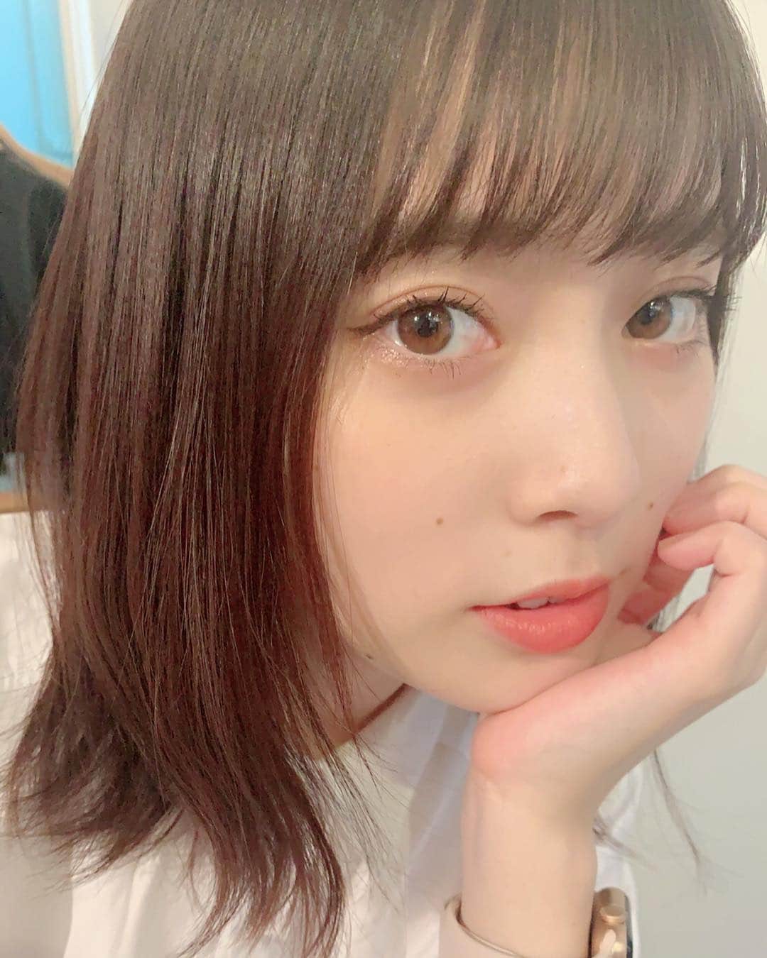 池上紗理依さんのインスタグラム写真 - (池上紗理依Instagram)「前髪ちょき✂︎ @osakana_yuki  ストーリーにも載せたけど、切りましたの。」5月5日 15時53分 - sarii_ikegami