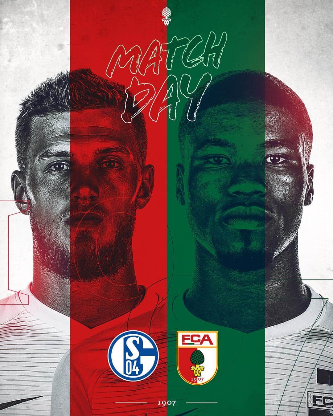 FCアウクスブルクさんのインスタグラム写真 - (FCアウクスブルクInstagram)「Trotz #Klassenerhalt, jetzt kommt die Kür: Holt Euch die Punkte! 👊 #s04fca #matchday #fca #fca1907 #fcaugsburg」5月5日 16時01分 - fcaugsburg1907
