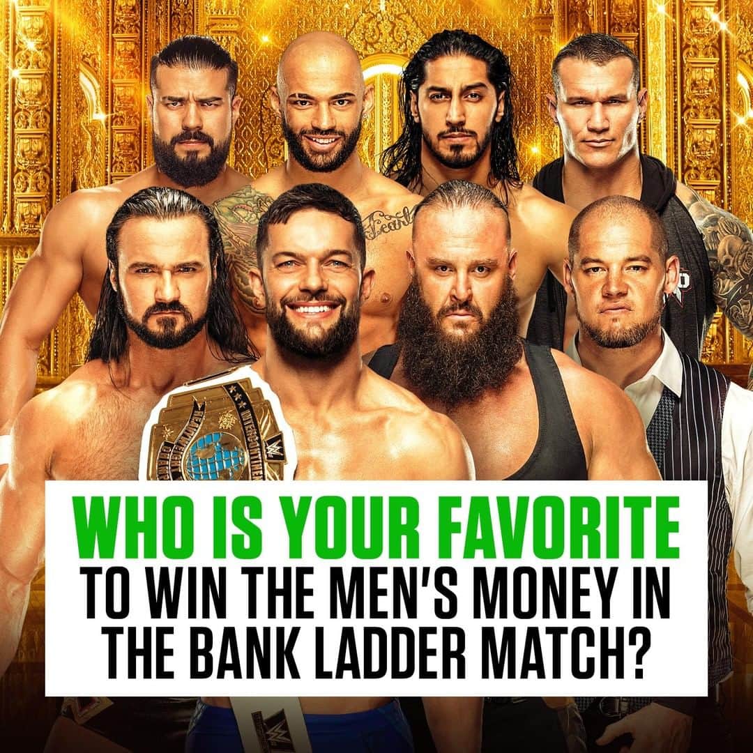 WWEさんのインスタグラム写真 - (WWEInstagram)「Fill in the blank: The 2019 Men's #MITB #LadderMatch winner will be __________________!」5月6日 5時00分 - wwe