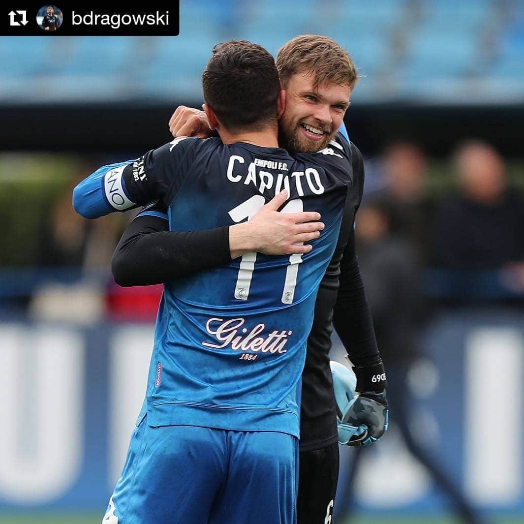 エンポリFCさんのインスタグラム写真 - (エンポリFCInstagram)「#Repost @bdragowski (@get_repost) ・・・ Non molliamo fino alla fine! 💪🏻⚽️」5月6日 3時51分 - empoli_fc_official
