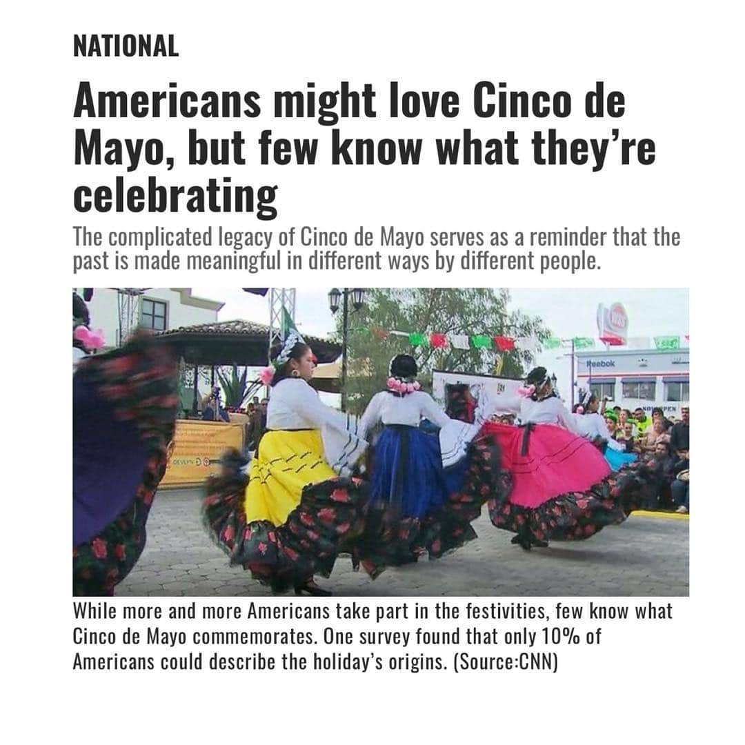 エブロ・ダーデンさんのインスタグラム写真 - (エブロ・ダーデンInstagram)「The Battle at Puebla.... that is #CincoDeMayo — Apparently France (Napoleon III) around the 1860s was making a move to back the Confederacy, so they decided to try and take Mexico City. They got their asses whooped b4 they got there. So when you celebrate Cinco De Mayo you are celebrating kicking France’s ass & another L for White Supremacy & the Confederacy!! 🤣🤣🤣🤣」5月6日 4時42分 - oldmanebro