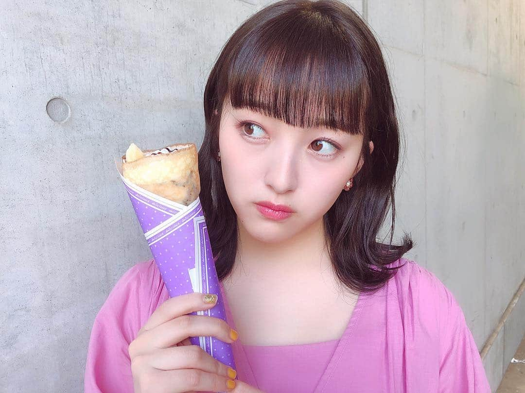 田島芽瑠さんのインスタグラム写真 - (田島芽瑠Instagram)「令和初の美容室へ💇‍♀️ （ @narita.man ）にカラーもカットも全部お任せしました〜！ 私の前髪はここで仕上がってます！ 良かったらみんなも行ってみてね〜😏💓 #表参道 #美容室 #カット #カラー #snidel」5月5日 19時59分 - meru_chan_official