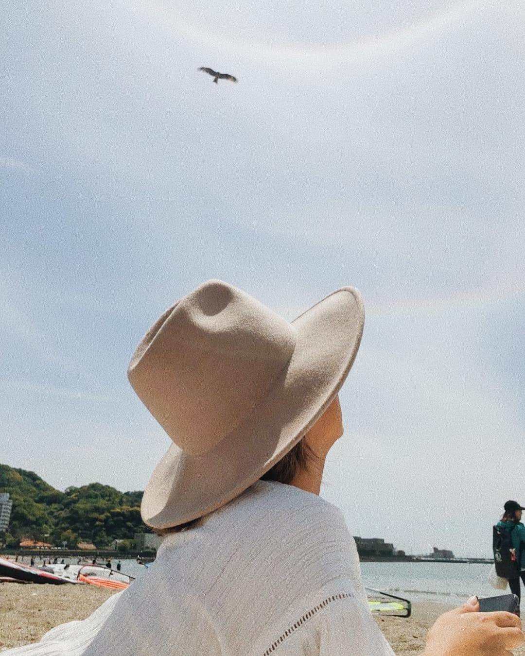 今井華さんのインスタグラム写真 - (今井華Instagram)「太陽の周りにダブルレインボー🌈 海風が気持ちよかったー🌴💤」5月5日 20時22分 - imaihana