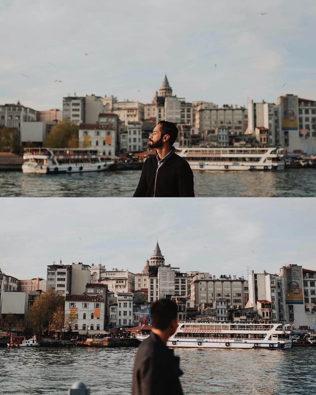 Putri Anindyaさんのインスタグラム写真 - (Putri AnindyaInstagram)「Souvenirs // in the short vacation in Istanbul, I got lucky enough to visit my favorite area two times. First and the last day. . In the last day, I was fortunate to be accompanied by the nicest @mgtenazas and @andredemello ! We strolled around Galata tower and to the Galata bridge together. We met so many cute cats and also took lots of pictures!  I don’t really like to post portrait of me but being in is Istanbul after 5 years is exceptional. These are the portrait of me that @mgtenazas took and also some portrait I took of Mikki and Andre! . . Thank you @inflowsummits for making this happened! #MyIstanbul . . Taken by @sonyalpha_id #a7iii 35mm 1.4 zeiss distagon #sonyalpha #sonyalpha_id」5月5日 20時59分 - puanindya