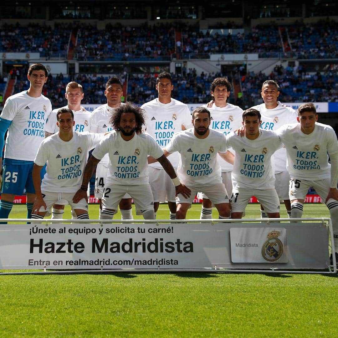 レアル・マドリードさんのインスタグラム写真 - (レアル・マドリードInstagram)「💪 @IkerCasillas, we're all with you. #FuerzaIker | #HalaMadrid」5月5日 23時32分 - realmadrid