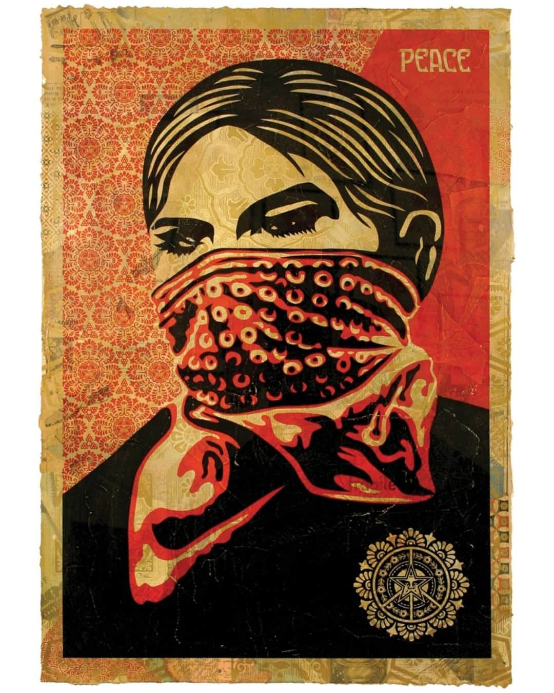 Shepard Faireyさんのインスタグラム写真 - (Shepard FaireyInstagram)「Here's a throwback to the Obey Zapatista Woman portrait I created in 2005. I've created several portraits in the past inspired by the Zapatistas of Chiapas Mexico also known as the EZLN, who are an inspiration to me for their stance against injustice in the Chiapas region. - Shepard⁣ ⠀⠀⠀⠀⠀⠀⠀⠀⠀⁣ From the Archives: ⁣ Obey Zapatista Woman, 2005⁣ Spray paint collage and screen print on paper⁣ 30 x 44”⁣ ⠀⠀⠀⠀⠀⠀⠀⠀⠀⁣ #obey #obeygiant #shepardfairey #throwback #zapatista」5月5日 23時40分 - obeygiant