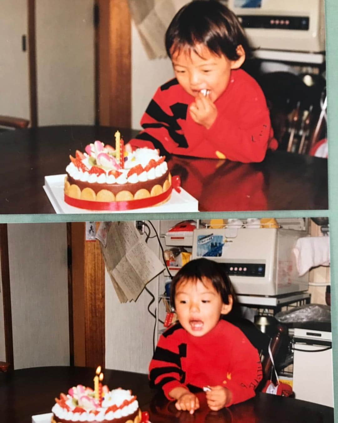 熊谷紗希さんのインスタグラム写真 - (熊谷紗希Instagram)「La fête d’enfants au Japon 🇯🇵 #le5mai#férié#こどもの日#母に感謝#Arigato #1枚目は2歳の誕生日のわたし #2枚目は今日のキャミとレオン #3枚目はいつかのこいのぼり🎏」5月6日 0時40分 - kumagai1017